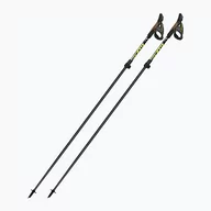 Kije trekkingowe - Kije nordic walking Fizan Tecno Race yellow/grey - miniaturka - grafika 1