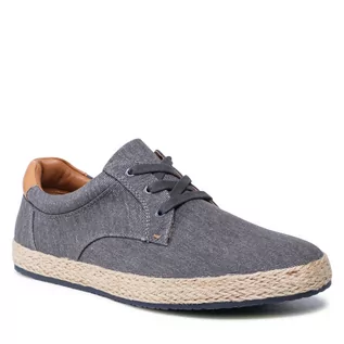 Espadryle damskie - Espadryle OSCAR TAYLOR - 121AM0280 Grey - grafika 1