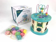 Zabawki interaktywne dla dzieci - Sorter edukacyjny drewniany - miniaturka - grafika 1