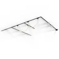 Lampy sufitowe - QAZQA System oświetlenia szynowego z 6 lampami sufitowymi i 2 lampami wiszącymi, czarny, 1-fazowy - Magnetic Marra Tautau - miniaturka - grafika 1