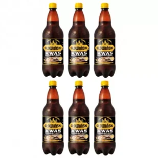 Kgh Słowiański kwas chlebowy ciemny zestaw 6 x 1000 ml - Napoje gazowane - miniaturka - grafika 1
