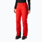 Spodnie narciarskie - Spodnie narciarskie damskie Helly Hansen Legendary Insulated alert red - miniaturka - grafika 1