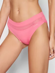 Calvin Klein Underwear Figi klasyczne 000QF6048E Różowy - Majtki damskie - miniaturka - grafika 1