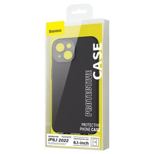 Zestaw ochronny Baseus Liquid Silica etui i szkło hartowane do iPhone 14 (czarne) - Etui i futerały do telefonów - miniaturka - grafika 3