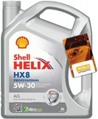 Oleje silnikowe - Shell Helix HX8 Prof. Ag 5W-30 5L- 550054289 - miniaturka - grafika 1