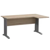 Biurka - Prawostronne biurko narożne dąb sonoma L6-C48 - miniaturka - grafika 1