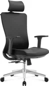 Fotele i krzesła biurowe - Krzesło biurowe Angel GelatO Czarne - miniaturka - grafika 1