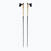 Nordic walking - Komperdell Bayamo Carbon Vario Poles, czarny/beżowy 110-145cm 2021 Kijki 1752216-10 - miniaturka - grafika 1