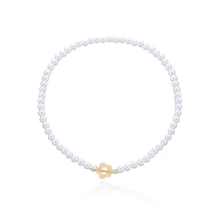 Naszyjnik choker z pereł - Naszyjniki - miniaturka - grafika 1