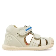 Buty dla chłopców - Sandały Biomecanics 252124 Szary - miniaturka - grafika 1