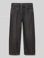 Spodnie i spodenki dla chłopców - Jeansy o kroju baggy fit z 5 kieszeniami model ‘Jaysen’ - miniaturka - grafika 1