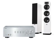 Zestawy stereo - Yamaha A-S701 (srebrny) + Tesi 6 (biały) - miniaturka - grafika 1