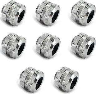 XSPC XSPC Anschluss G1/4" auf 14mm Hardtube, chrome - 8 Stück - Chłodzenie wodne - miniaturka - grafika 1