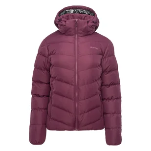 Damska Kurtka zimowa pikowana HI-TEC LADY VARMI M000264396 – Fioletowy - Kurtki damskie - miniaturka - grafika 1