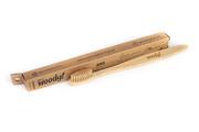 Szczoteczki do zębów - WoodyBamboo, bambusowa szczoteczka do zębów średnia, 1 szt. - miniaturka - grafika 1