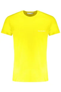 TRUSSARDI ŻÓŁTY T-SHIRT MĘSKI Z KRÓTKIM RĘKAWEM - Trussardi - Koszulki męskie - miniaturka - grafika 1