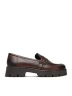 Półbuty damskie - Lasocki Loafersy CEO-WI16-780-03 Brązowy - miniaturka - grafika 1