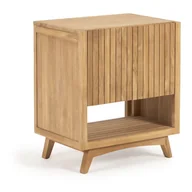 Szafki łazienkowe - Szafka pod umywalkę z drewna tekowego Kave Home Sunday - miniaturka - grafika 1