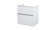 Szafki łazienkowe - Elita 167089 Look Komoda 60 2S biały połysk 167089 - miniaturka - grafika 1