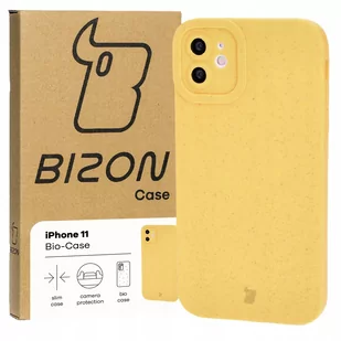 Etui Bizon Bio Case do iPhone 11, żółte - Etui i futerały do telefonów - miniaturka - grafika 1