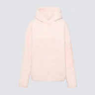 Bluzy damskie - REEBOK BLUZA Z KAPTUREM LUX COZY PLUSH - miniaturka - grafika 1