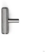 Zawiasy, okucia i inne akcesoria - Uchwyt meblowy Rille Srebrny Aluminiowy - miniaturka - grafika 1