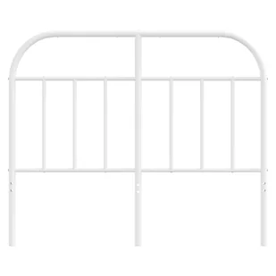 Metalowe wezgłowie, białe, 120 cm Lumarko! - Inne meble do sypialni - miniaturka - grafika 5