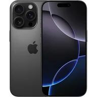 Telefony komórkowe - Apple iPhone 16 Pro 1TB Tytan Czarny - miniaturka - grafika 1