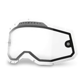 Gogle i okulary motocyklowe - Szybka do Gogli 100% RC2/AC2/ST2 Wentylowana Podwójna Młodzieżowa - miniaturka - grafika 1