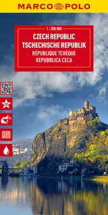 Czechy. Mapa drogowa. 1:350 000 - Mapy i plansze edukacyjne - miniaturka - grafika 1