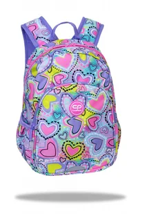 Coolpack, Plecak dziecięcy Toby - Pastel Hearts (F049832) - Plecaki szkolne i tornistry - miniaturka - grafika 1