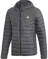 Kurtki męskie - Adidas, Kurtka męska, Varilite 3S H J DZ1420, szary, rozmiar S - miniaturka - grafika 1
