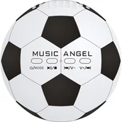 Głośniki przenośne - MUSIC ANGEL Piłka nożna Biało-czarny - miniaturka - grafika 1