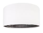 Lampy sufitowe - Macodesign Lampa wisząca Pepitka 010-063-40cm, biała, 60 W - miniaturka - grafika 1