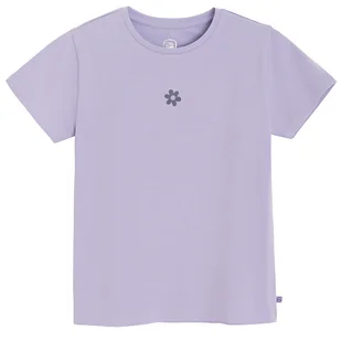 Cool Club, T-shirt dziewczęcy, fioletowy - Koszulki dla dziewczynek - miniaturka - grafika 1