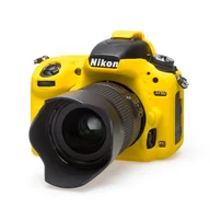 Akcesoria fotograficzne - EasyCover osłona gumowa dla Nikon D750 żółta - miniaturka - grafika 1