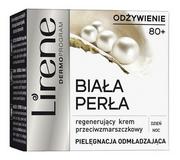 Kremy do twarzy - Lirene BIAŁA PERŁA REGENERUJĄCY KREM PRZECIWZMARSZCZKOWY NA DZIEŃ I NOC 80+ 50ml - miniaturka - grafika 1