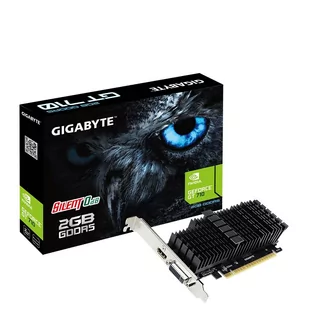 Gigabyte GeForce GT710 2GB DDR5 64BIT DVI/HDMI - Karty graficzne - miniaturka - grafika 1