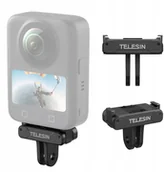 Akcesoria do kamer sportowych - Telesin Magnetyczny uchwyt podwójny DJI Osmo 360 - miniaturka - grafika 1