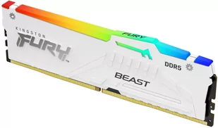 Pamięć Kingston Fury DDR5-6000 32768MB PC5-48000 Beast AM5 RGB White (KF560C36BWEA-32) - Pamięci RAM - miniaturka - grafika 1