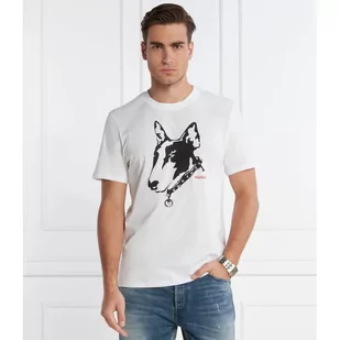 HUGO T-shirt Dammock | Regular Fit - Koszulki męskie - miniaturka - grafika 1