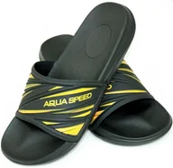 Klapki i japonki męskie - Aqua-Speed Klapki męskie Idaho czarne r. 45 68-18 - miniaturka - grafika 1