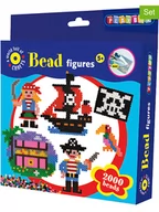 Prace ręczne dla dzieci - Playbox 2.000-częściowy zestaw koralików do prasowanek - 5+ - miniaturka - grafika 1