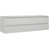 Szafki łazienkowe - Mexen Orio szafka łazienkowa podumywalkowa 160 cm z blatem, 2 szuflady, szara mat - 91A10-16047-2-BFFC62 - miniaturka - grafika 1