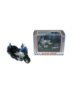 Samochody i pojazdy dla dzieci - hipo Motocykl Polocja 21cm światło dźwięk na napęd PL M1217PL - miniaturka - grafika 1
