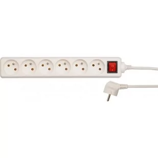 Vorel Przedłużacz elektryczny z uziemieniem 6-gniazd 5m z wyłącznikiem 72535 - Przedłużacze i rozgałęźniki - miniaturka - grafika 2
