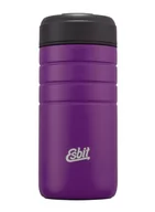 Kubki termiczne - Esbit Kubek termiczny MAJORIS THERMO MUG FLIP TOP 450 ml aubergine - miniaturka - grafika 1