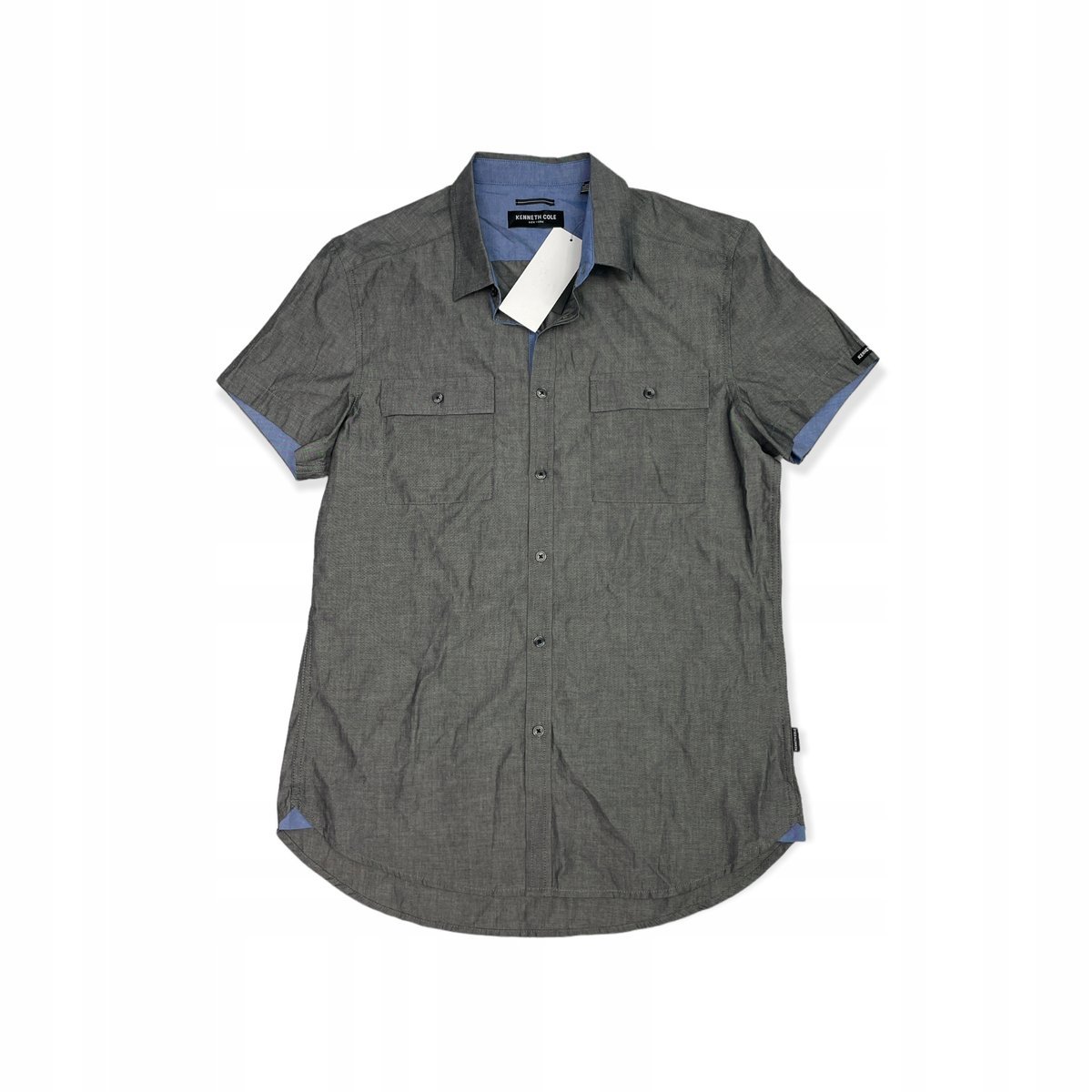 Koszula męska krótki rękaw KENNETH COLE M