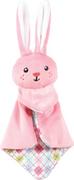 Zabawki dla psów - Zolux Zabawka przytulanka dla szczeniaka TINY różowy zajączek - miniaturka - grafika 1