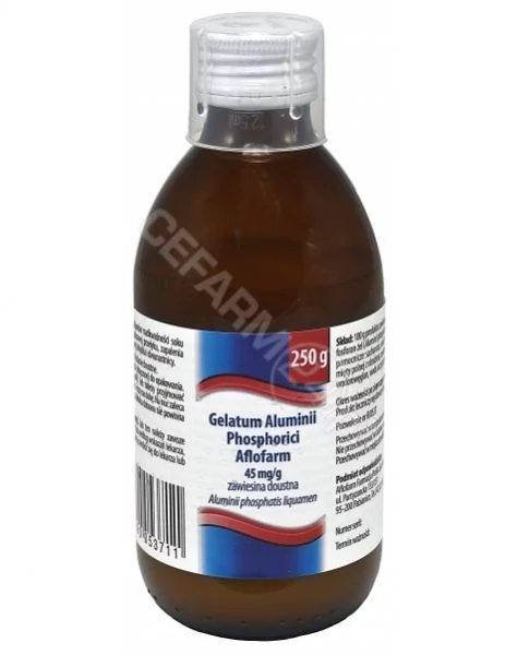 Aflofarm Gelatum aluminium phosphorici 250 g